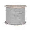 AT&T 4-Pair 24 AWG U/UTP CAT6 LS0H IEC 60332-1 Cable Gray 500m drum